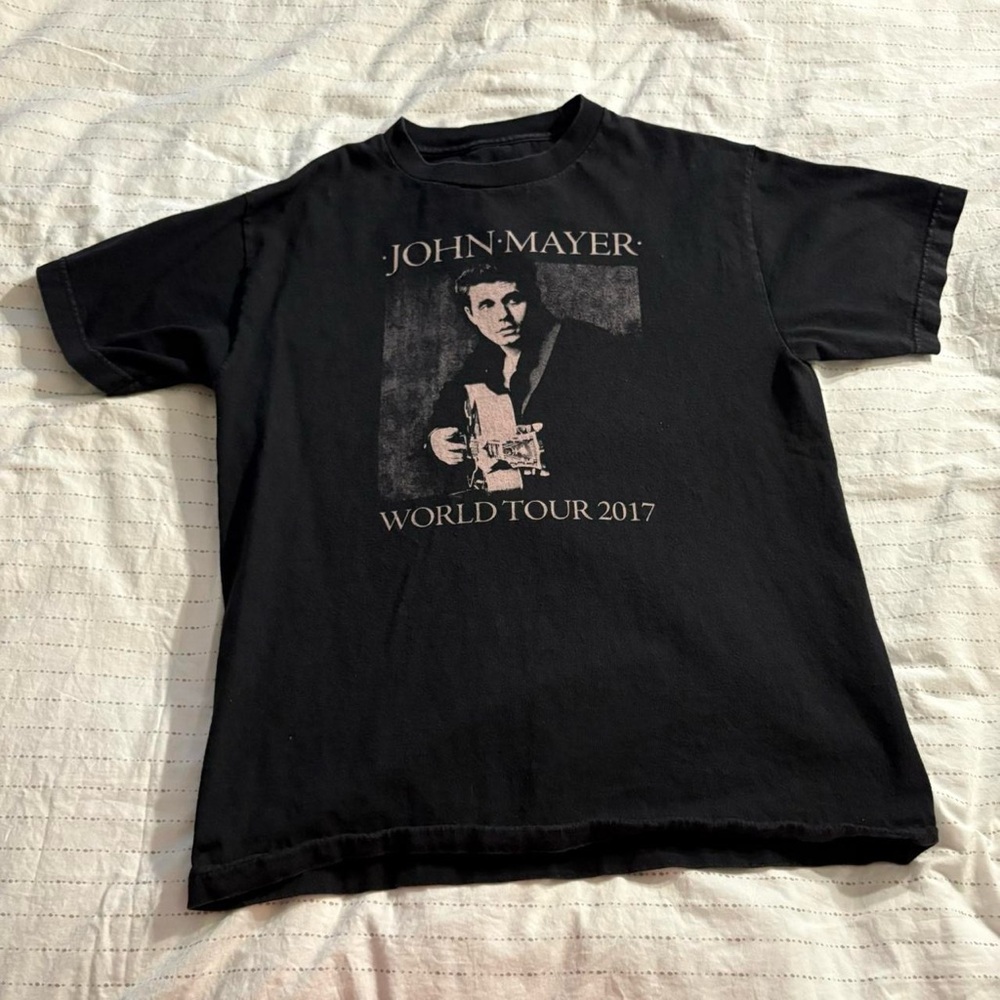 John Mayer The Search For Everything World Tour 2017 concert Tshirt